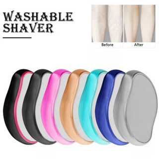 Depilador De Cristal Indolor Reutilizável Ferramenta De Beleza Fácil De Limpar Seguro em Oferta na Shopee