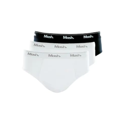 Kit com 3 Cuecas Slip Mash 073.58 Colorido