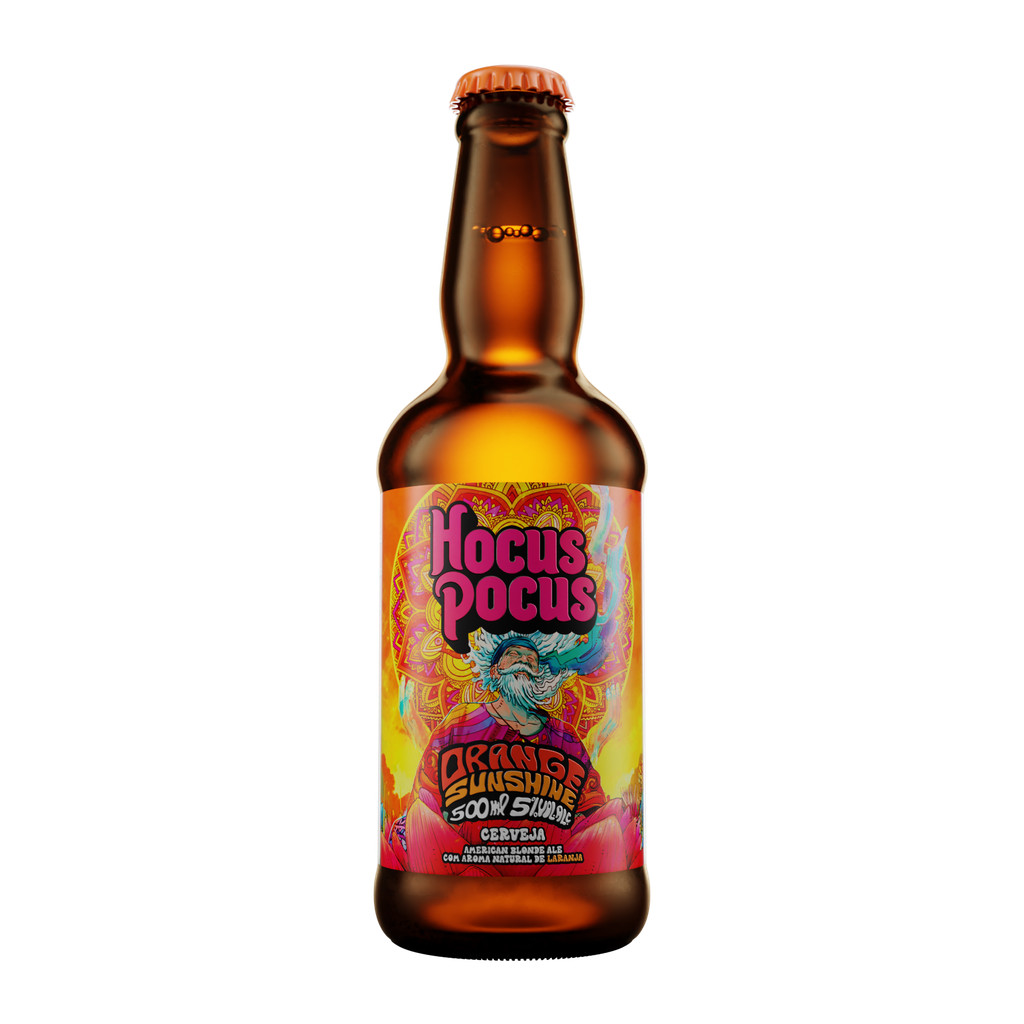 CERVEJA HOCUS POCUS ORANGE SUNSHINE 500ML