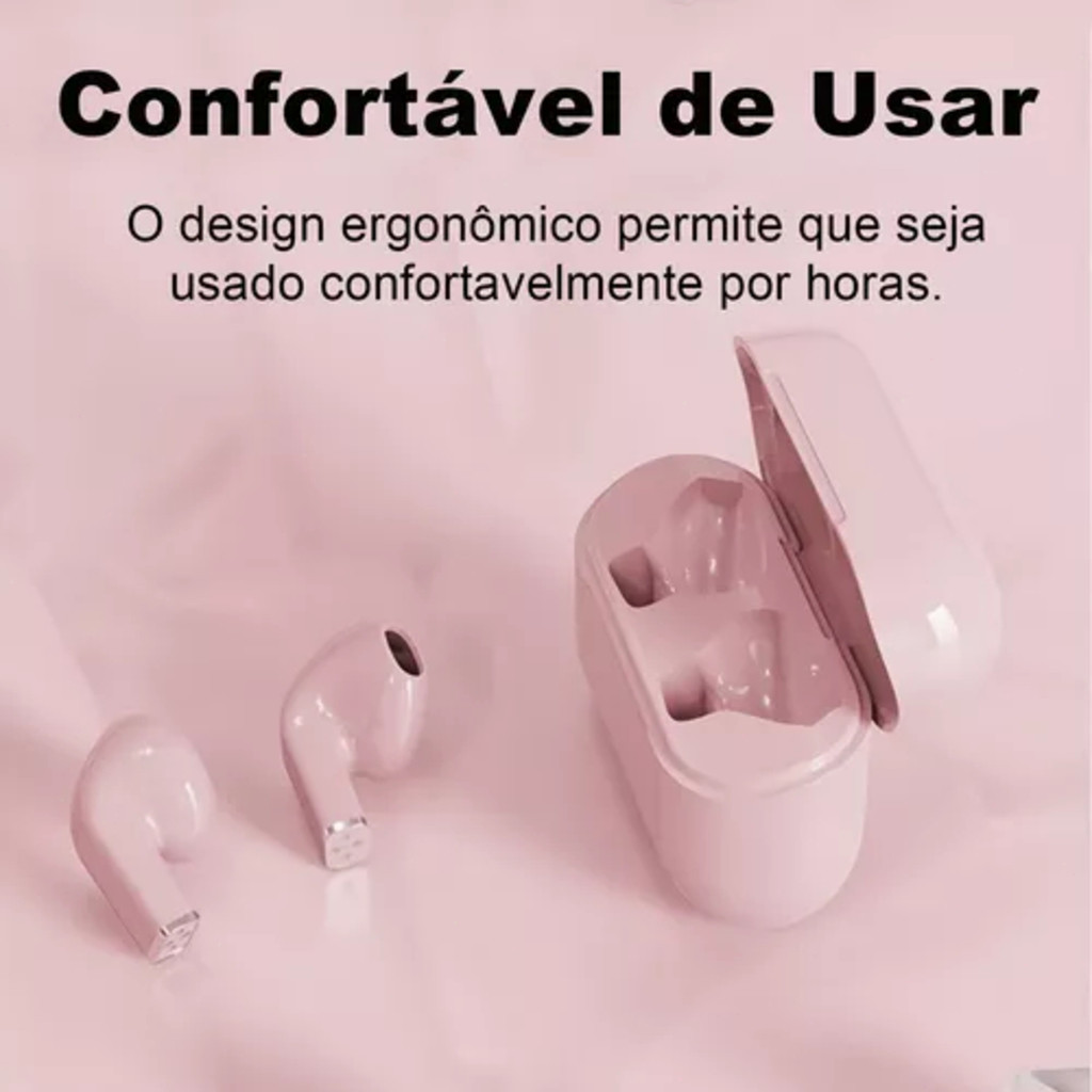 H'maston F917 Fone De Ouvido Sem Fio Tws Fone Bluetooth 5.3 com Microfone