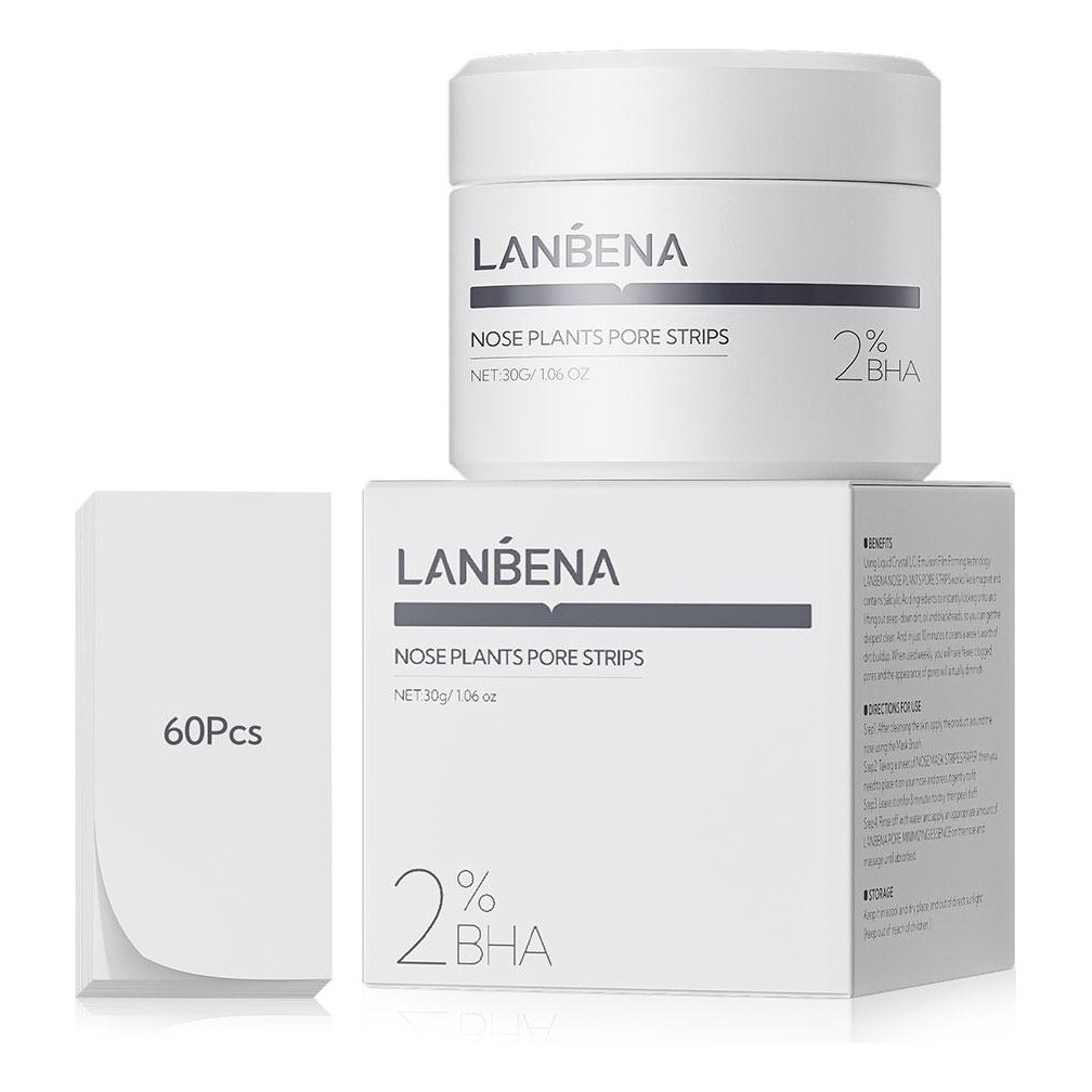 LANBENA Removedor de Cravos Máscara Peeling 2% BHA Facial Tratamento Acne Cuidados Com a Pele 30g