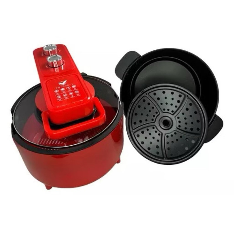 Fritadeira Elétrica Touch Visual Multifuncional  air fryer Grande Capacidade 10L 110v/220v-envio imediato