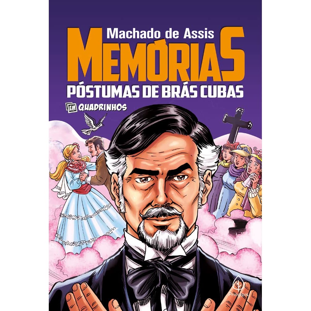 Memórias póstumas de Brás Cubas: em Quadrinhos | Machado de Assis em Oferta na Shopee