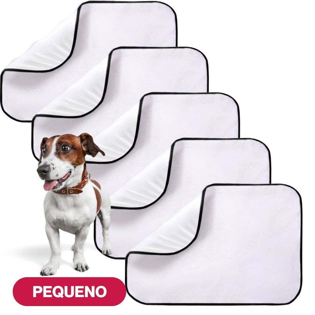 Tapete higiênico lavável para pet dog xixi gato educador reutilizável Kits 5/3/2/1