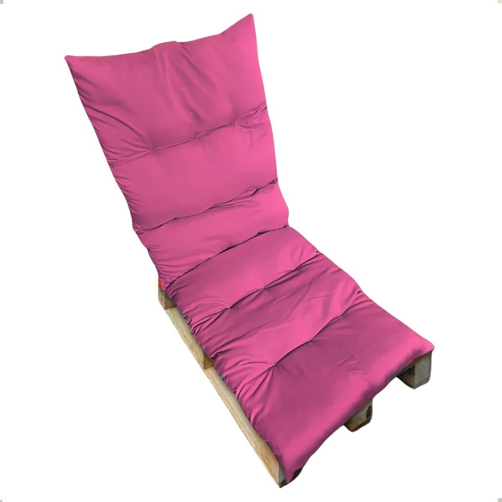 Futon  60 x170 cm Almofada Cadeira Poltrona Sofá Pallet Espreguiçadeira Grande Cheio Fofinho Macio