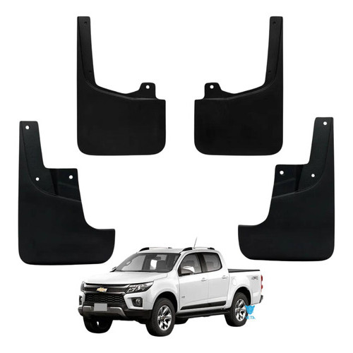Kit Apara Barro Lameiro S10 2012 A 2024 Injetado 4 Peças