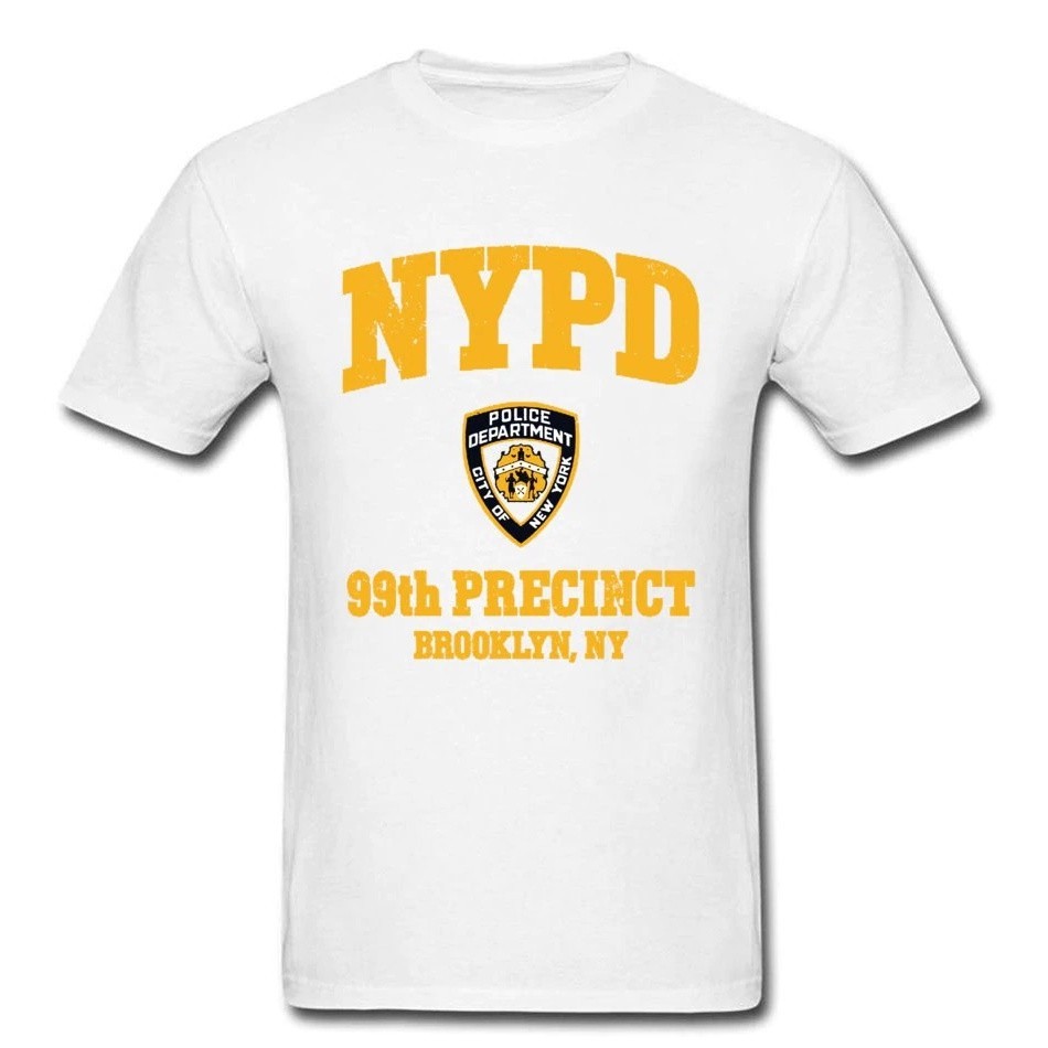 Camiseta Algodão Unissex Brooklyn Nine Nine Logotipo PoliciaMAYC