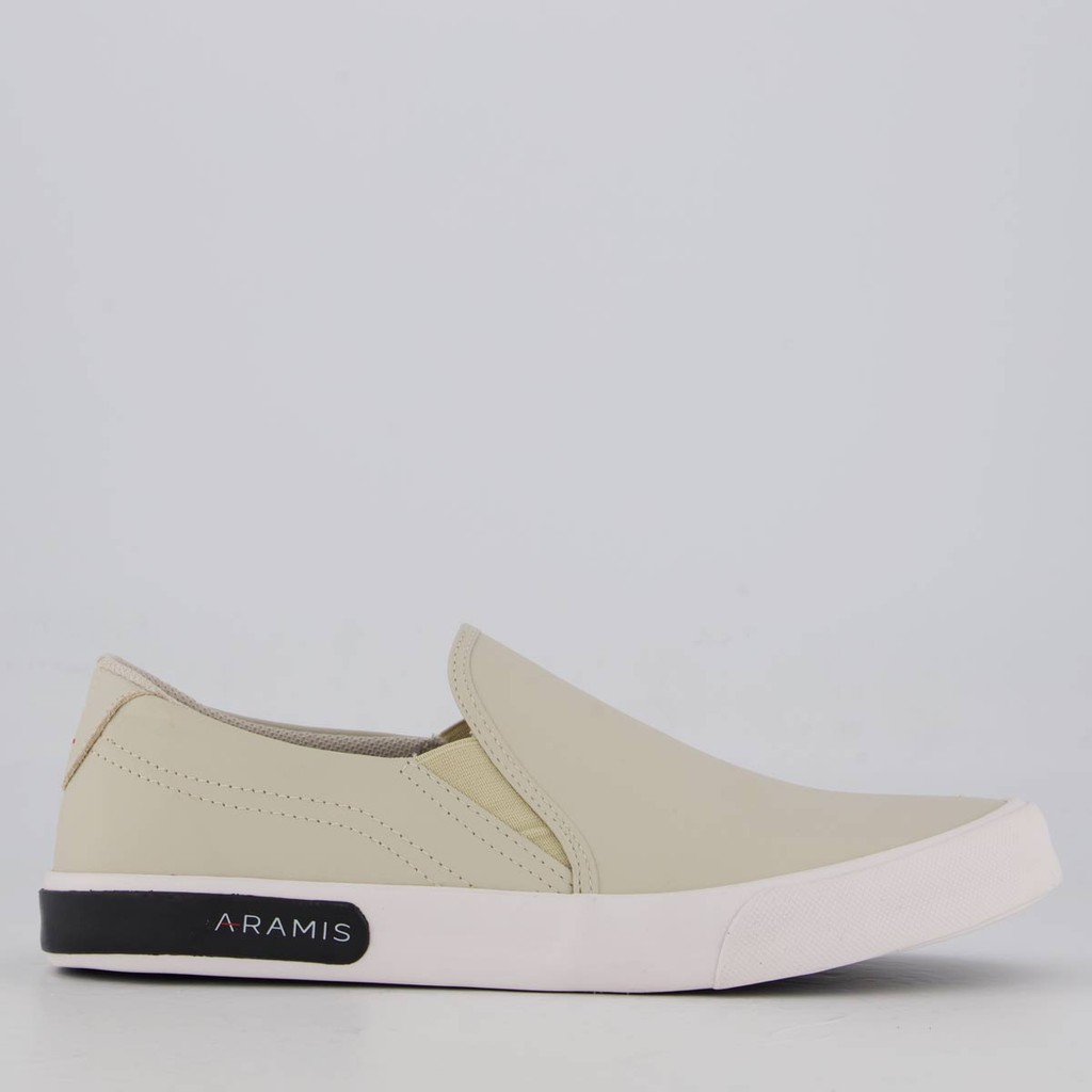 Tênis Aramis Stripe Slip On Off White - Women Shoes