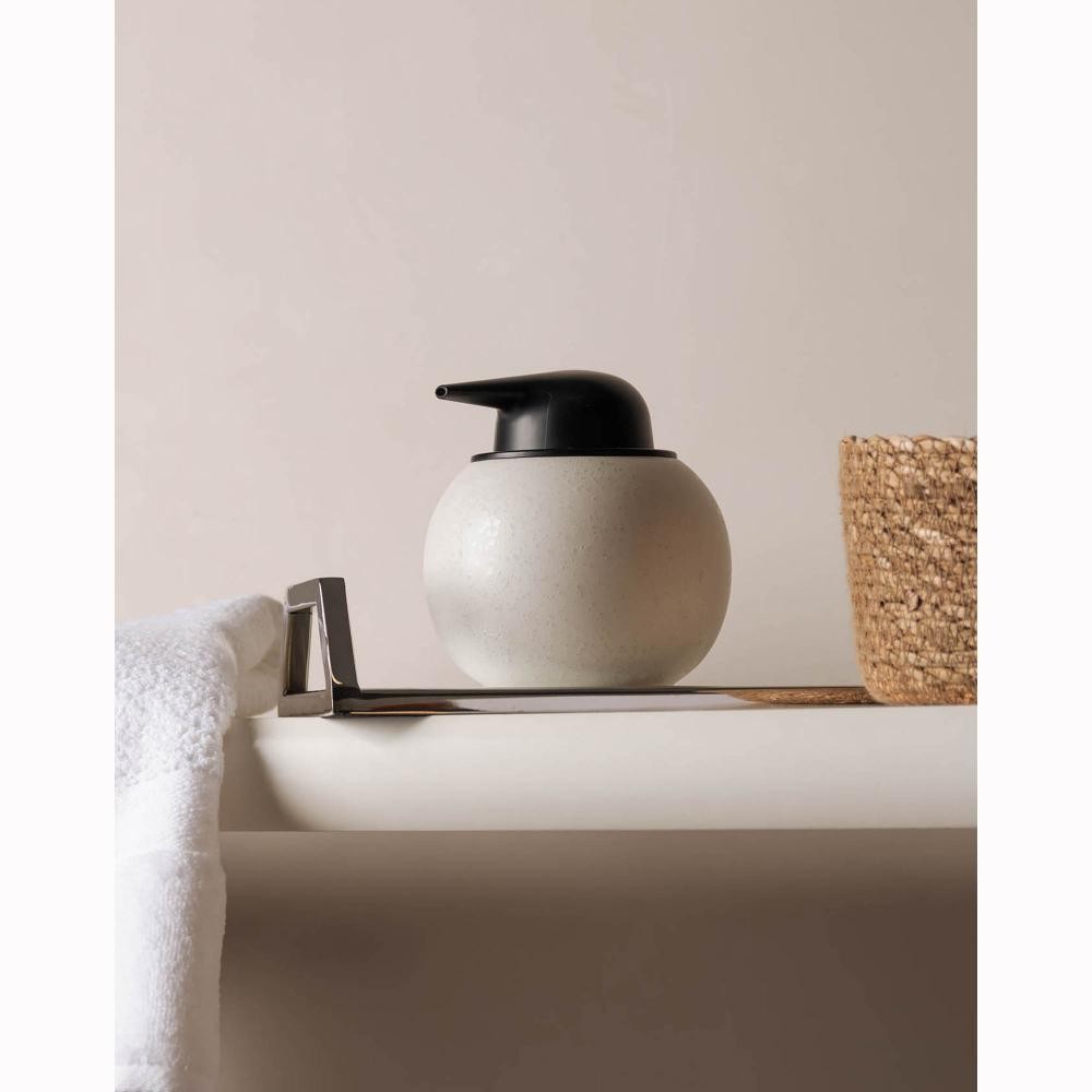 Porta Sabonete Líquido Wolff Granada Cerâmica Branco Banheiro Elegante em Oferta na Shopee