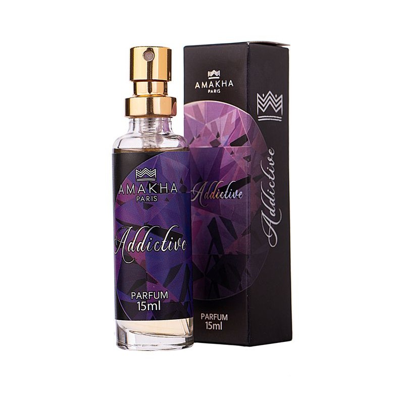Deo Colônia Feminino Addictive 15ml - Amakha Paris em Oferta na Shopee