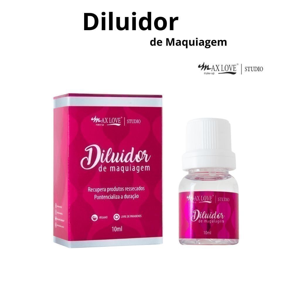 Diluidor de Maquiagem Max Love