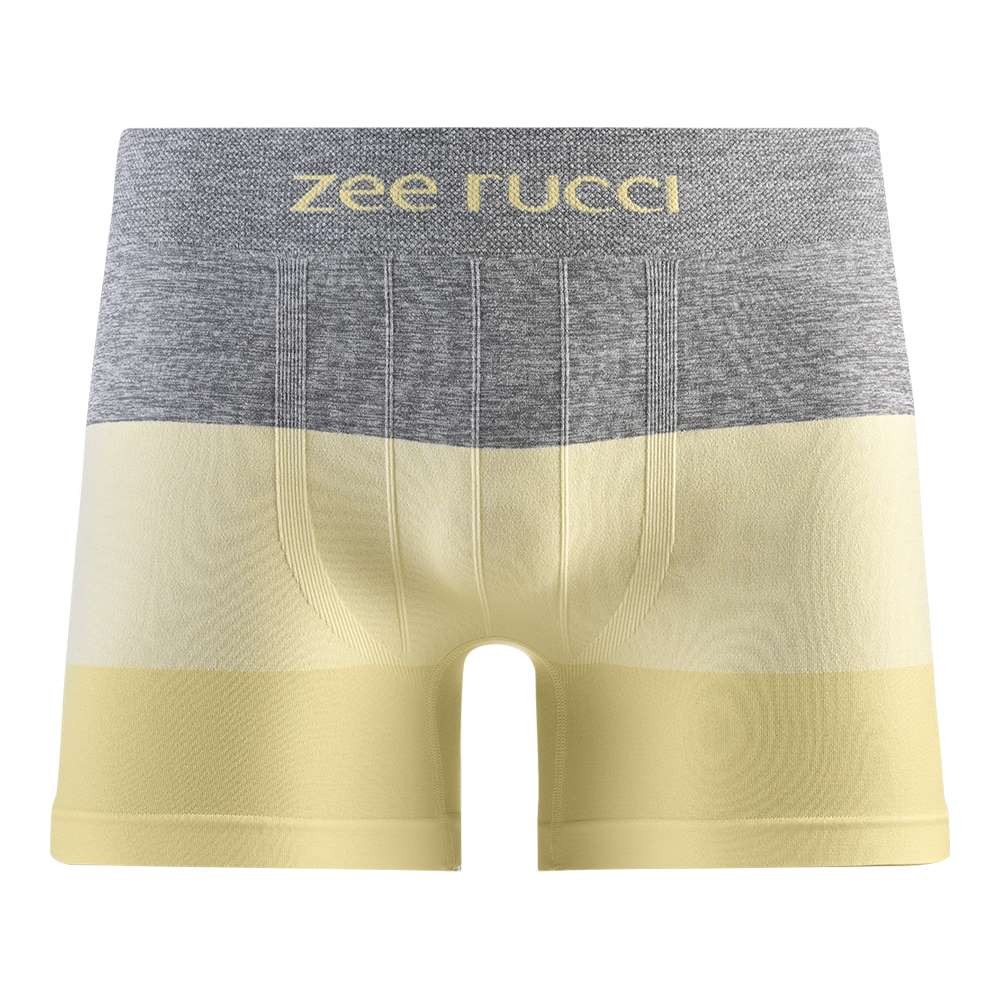 Imagem Cueca Boxer Sem Costura Degradê Cinza/Amanhecer