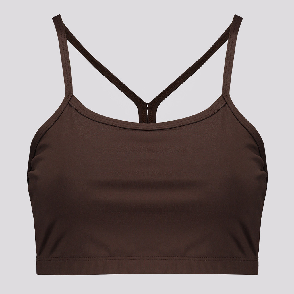 Top Fila Life Feminino Marrom - Sports & Outdoors
