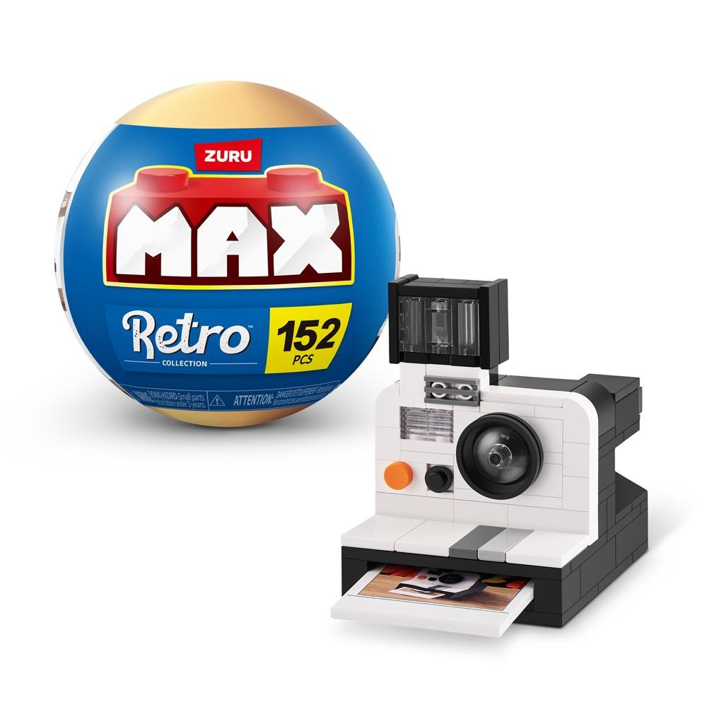 Blocos de Montar Max Premium Retrô - Polaroid 152 pçs - Mom & Baby