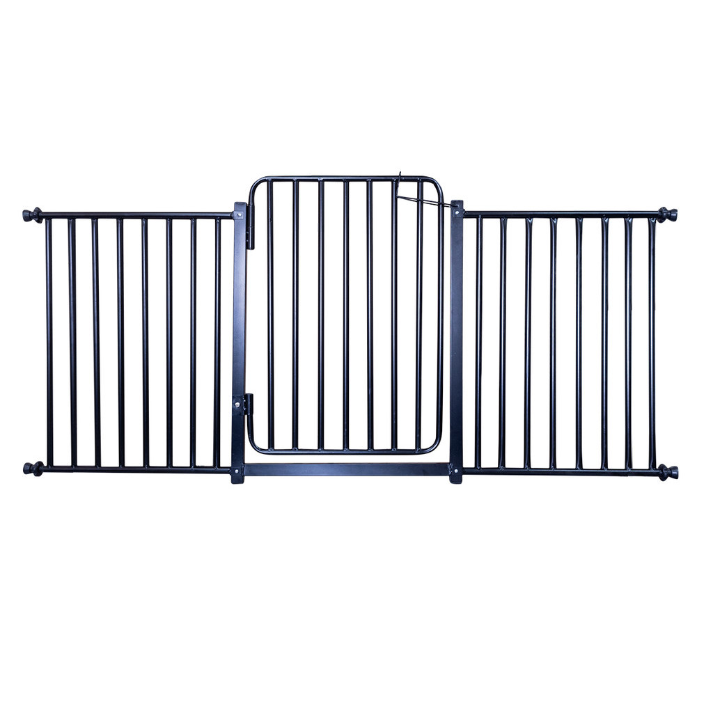 Portão Reforçado Grade Pet Segurança Cachorro e Crianças 159 A 164 cm
