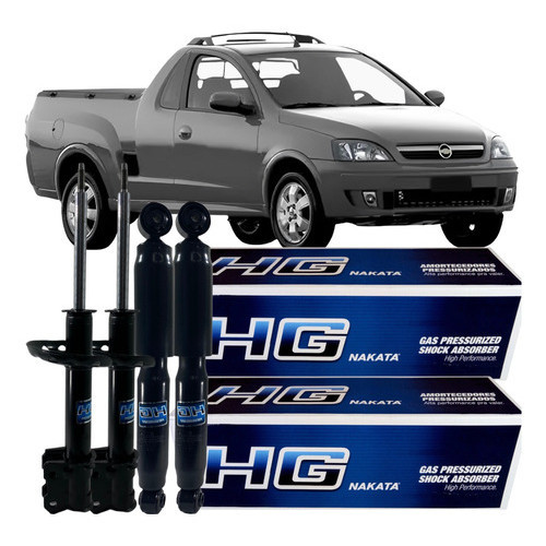 Kit Amortecedor Dianteiro Traseiro Gm Montana  2003 Á 2010 em Oferta na Shopee