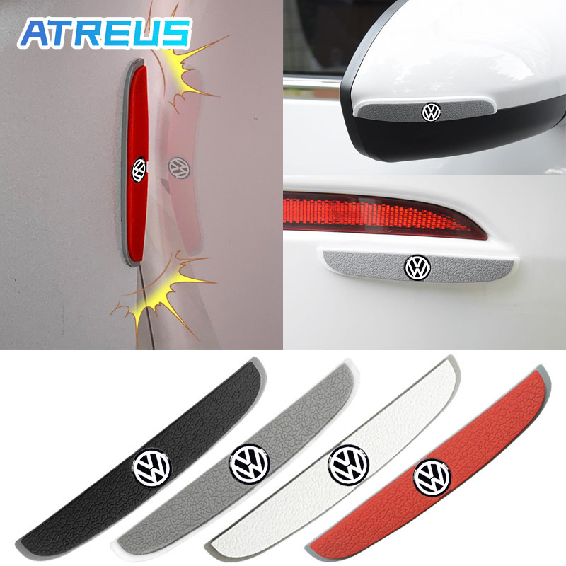 4 Peças Volkswagen Proteção De Porta De Carro Automóvel Borda De Porta Anticolisão Protetor À Prova De Riscos Para Volkswagen Golf Mk4 Mk7 MK3 jetta mk6 Up Passat b5 b6 b7 Tiguan VW Polo 9n 9n3 gol g5 g4 g3 g6 Nivus Fox new Beetle Virtus