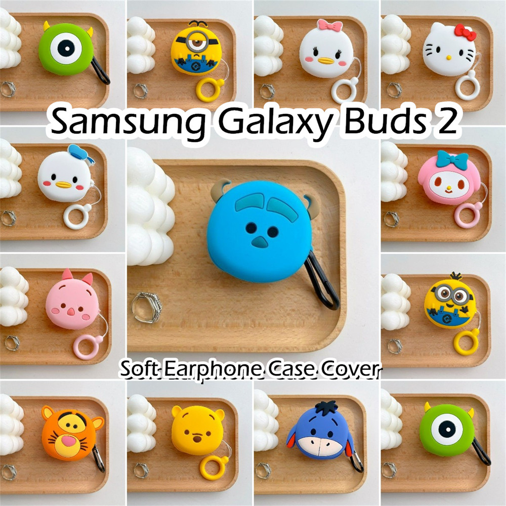 Para Samsung Galaxy Buds 2 Caso Dos Desenhos Animados Série Inovação Silicone Ma
