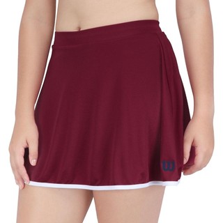 Saia Shorts Wilson Tour Classic Bordo em Oferta na Shopee