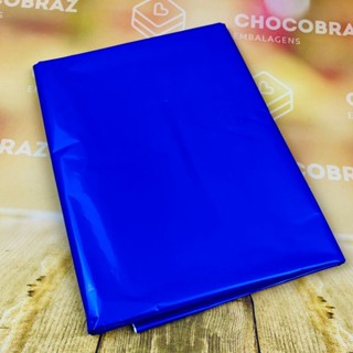 10~50 TOALHAS P/ MESA FESTA AZUL ROYAL BOPP PEROLA 78X78 INOVE em Oferta na Shopee