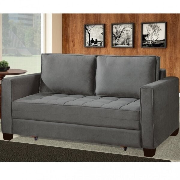 Sofá Cama com 2 Lugares Leon em Oferta na Shopee