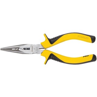 Alicate bico meia cana reto 6" em aço cromo-níquel - Stanley