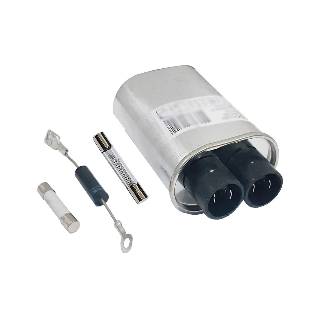 Kit Reparo Microondas Capacitor 0,85uf + Diodo + 2 Fusivel