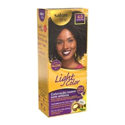 Tintura Salon Line Light Color 4.0 Castanho Medio