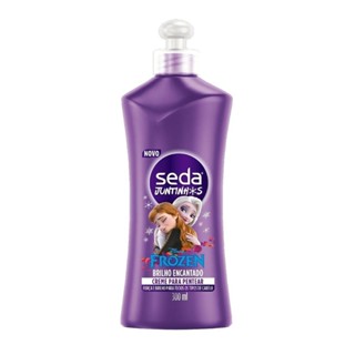 Creme para Pentear Seda Juntinhos Frozen Brilho Encantado 300ml em Oferta na Shopee