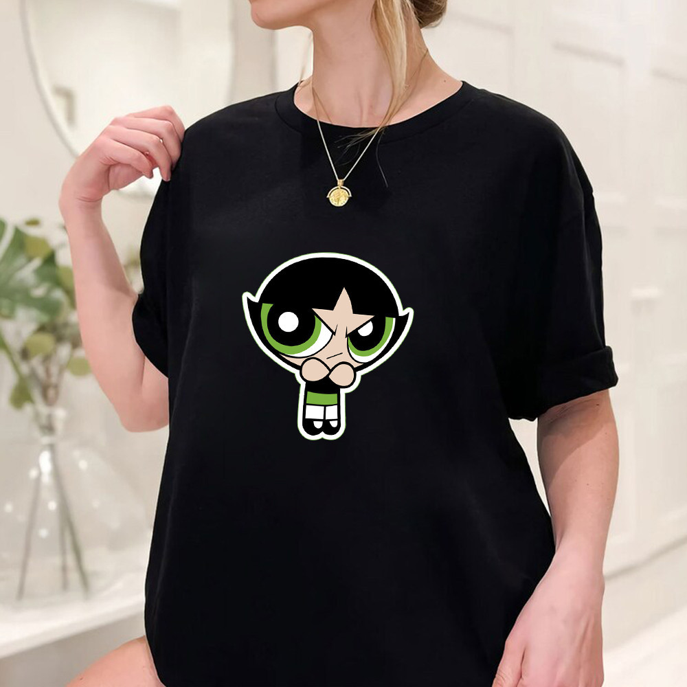 Camiseta Feminina e Masculina Meninas Super Poderosas Docinho Brava Poderes Desenho 100% Algodao