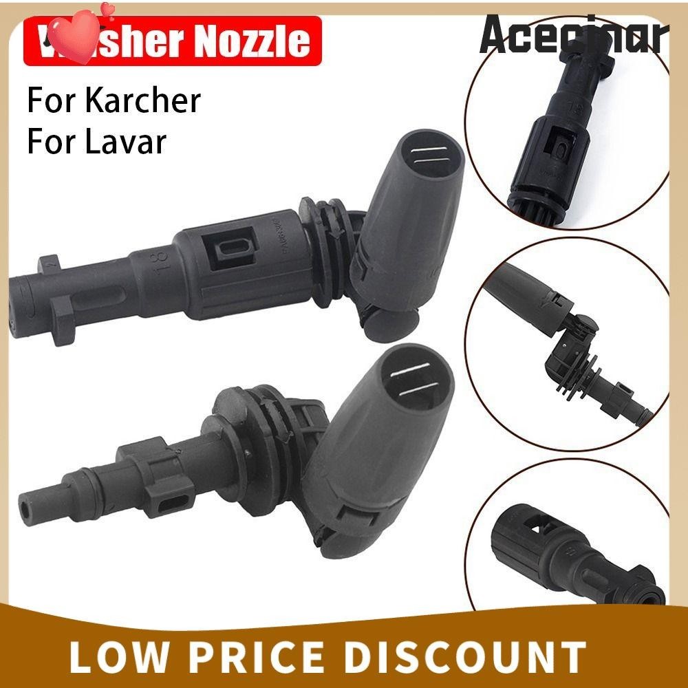 Bocal De Arruela ACECINAR 1 Unidade , Bico De Limpeza Universal De Alta Pressão Com Ângulo Ajustável , 360 ° Rotativo Gi em Oferta na Shopee