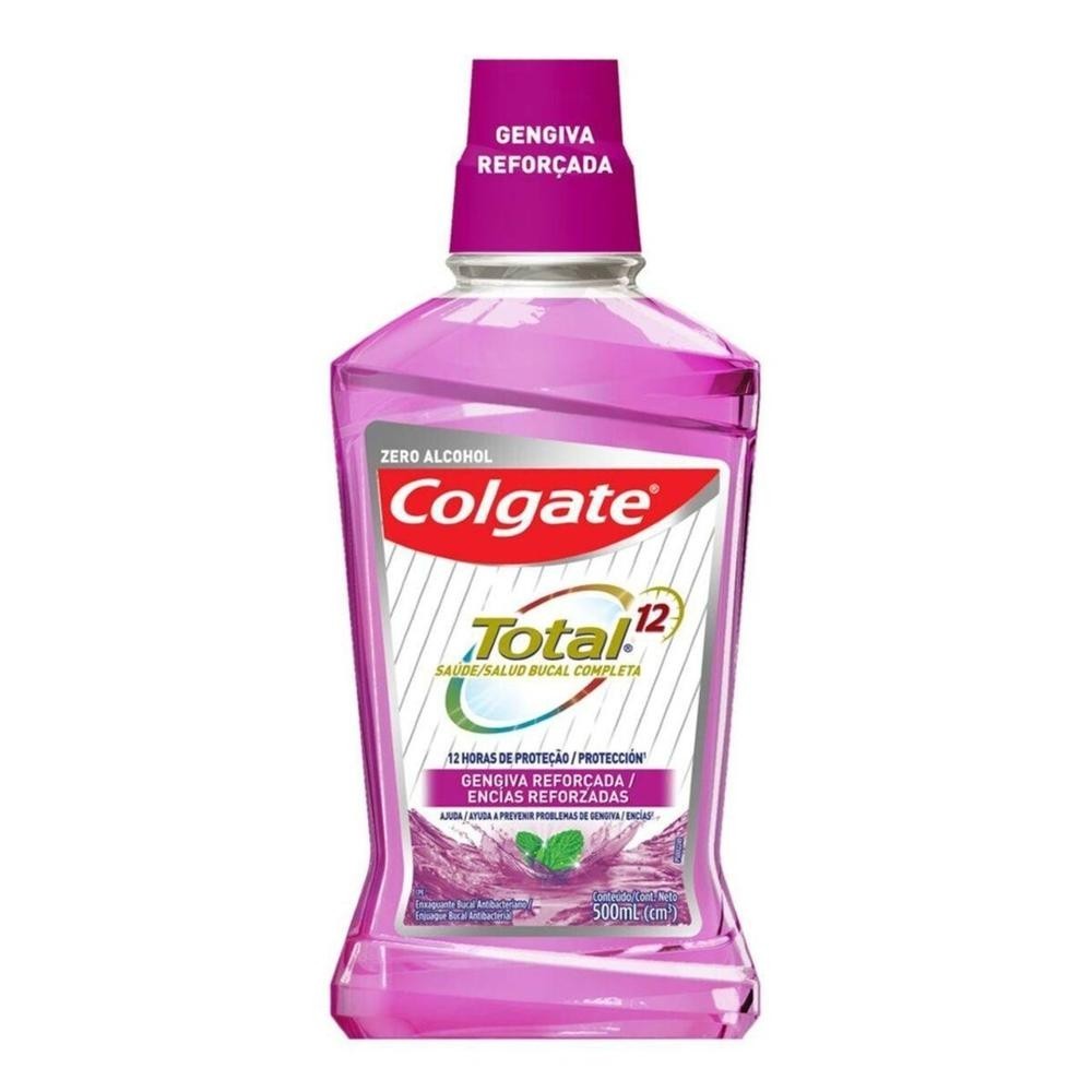 Enxaguante Bucal Colgate Total 12 Gengiva Reforcada 500ml