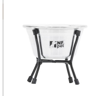 Comedouro Bebedouro Cachorro Gato Aramado Elevado Mini 600ml Várias Cores NF Pet Antiderrapante em Oferta na Shopee