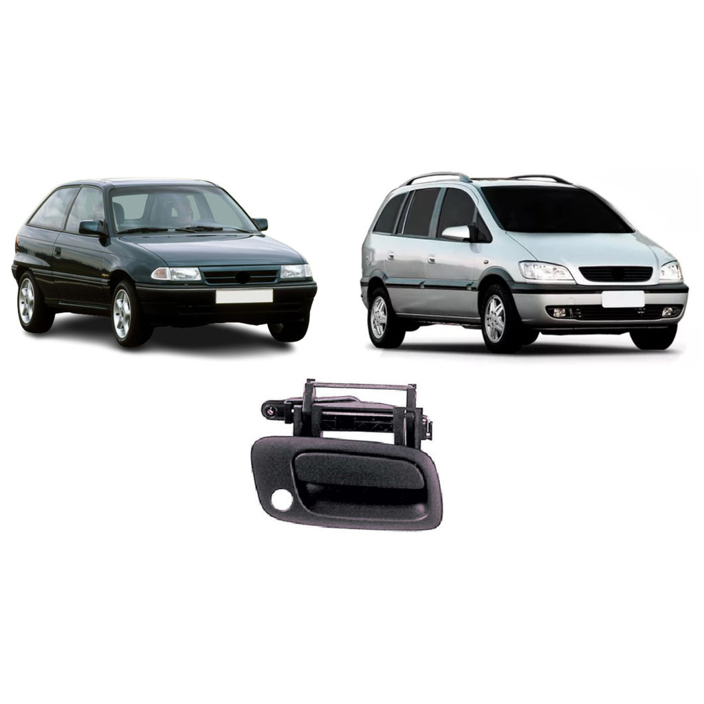 Macaneta Externa Astra 98/11 Zafira 01/12 Porta Dianteira Lado Direito