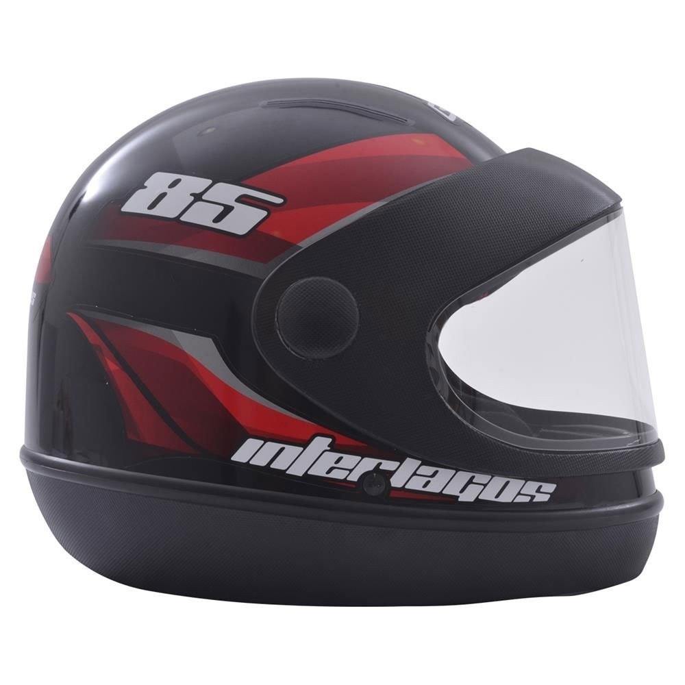 Capacete de Moto Interlagos N°58  239068 em Oferta na Shopee