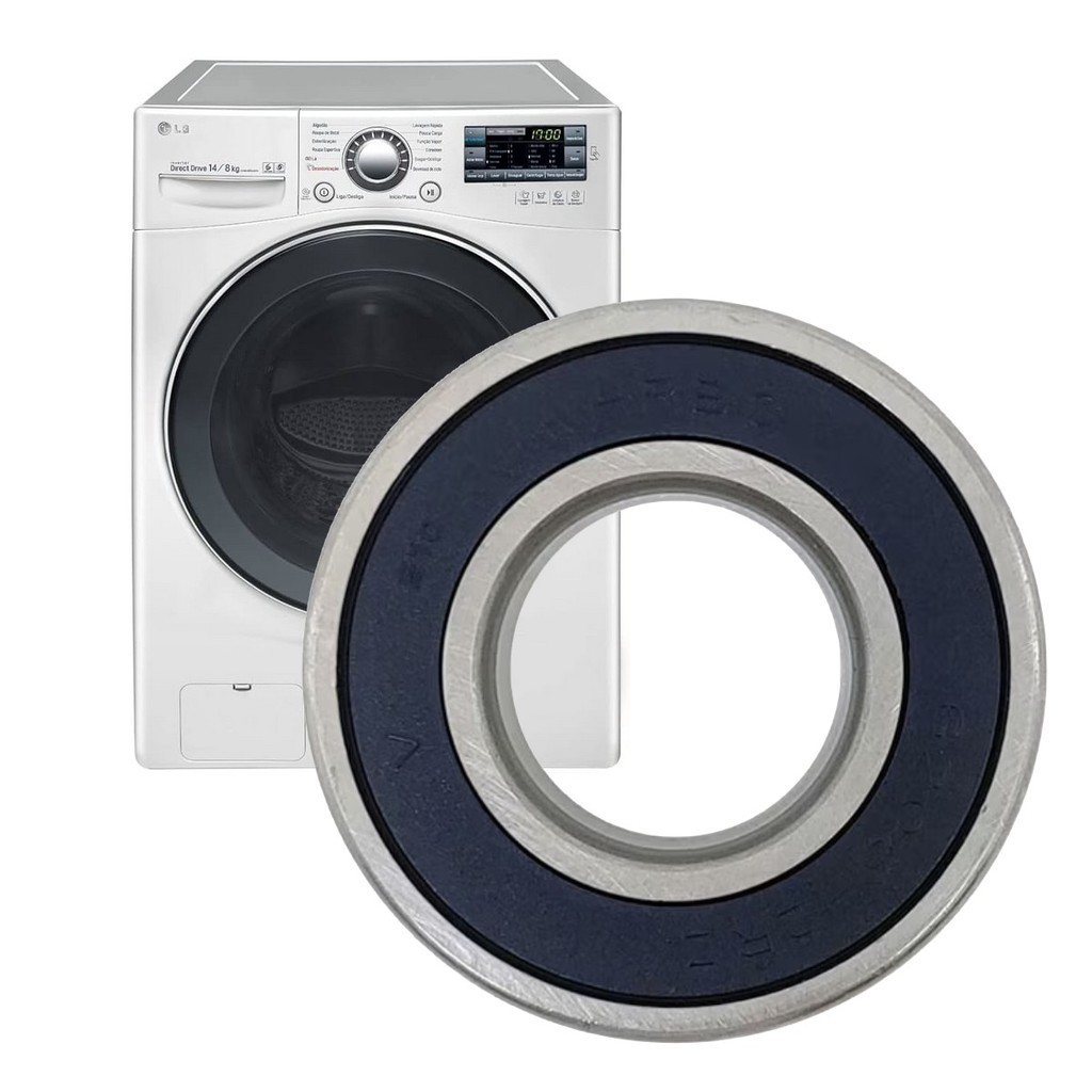 ROLAMENTO DO TANQUE / TAMBOR LAVA E SECA LG 52MM 6205-2RZ WD14EGS62 WD14WGSP6 WM14WGSP6 4280EN4001B