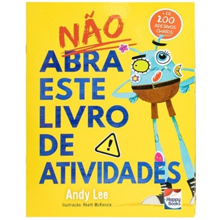 Não abra este Livro de Atividades com Adesivos em Oferta na Shopee