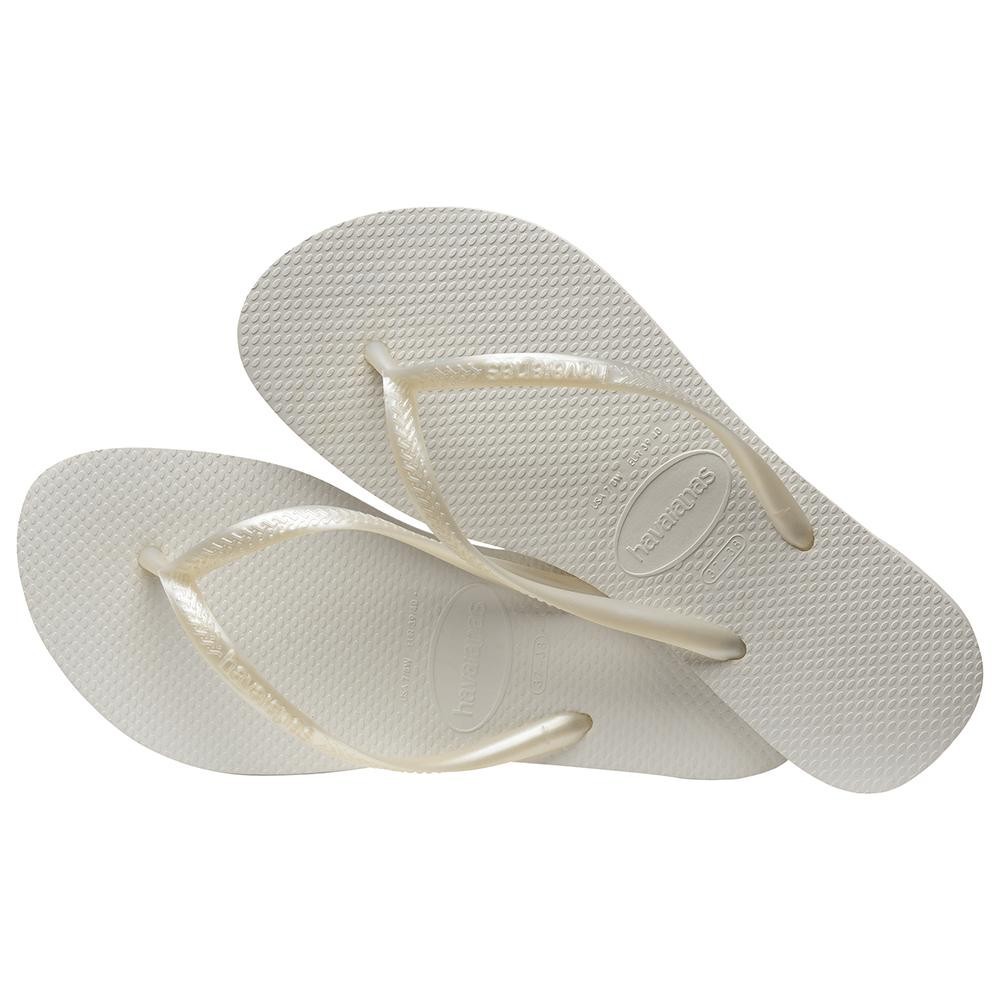 Chinelo Havaianas Slim Branco 35/36 - Women Shoes
