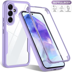 Capa De Proteção Total 360 Para Samsung A55 5G A35 A15 A54 A14 A34 A53 A73 A33 A13 A52S A32 A12 Telefone À Prova De