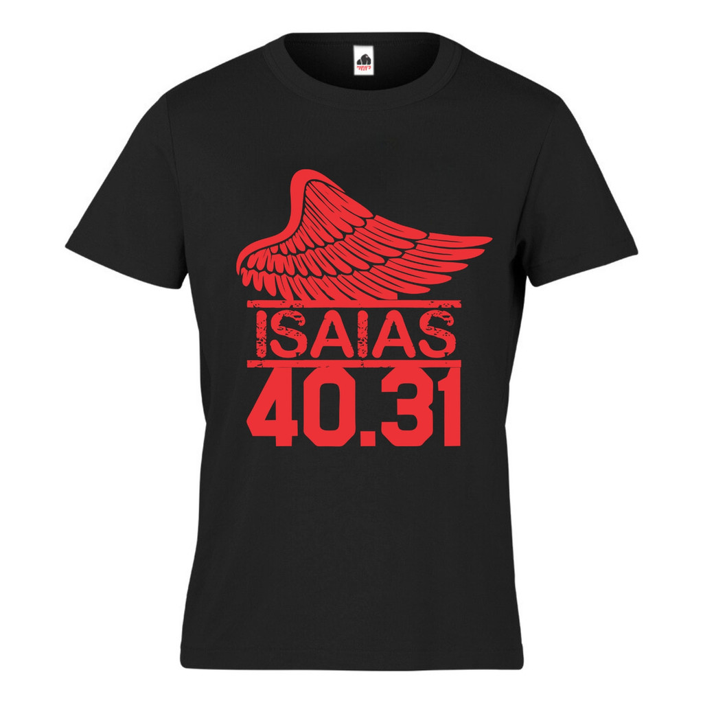 Camiseta Crista Isaias 40:31 Camiseta Básica Moda Gospel Evangélica Católico Cristão