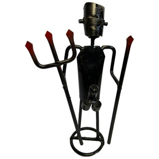 Boneco Assentamento 25cm Exu Pombagira Umbanda Candomblé
