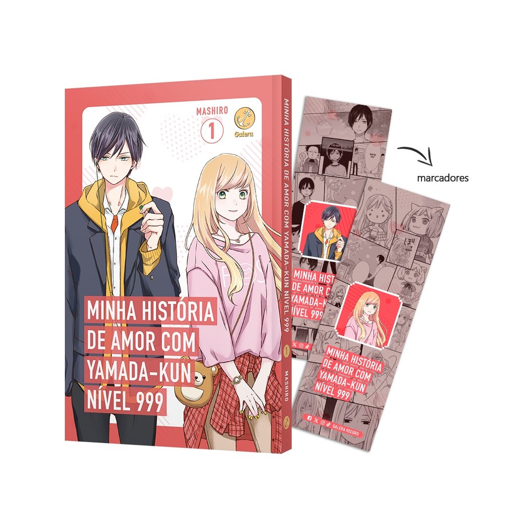 Minha história de amor com Yamada-kun nível 999 (Vol. 1) com  BRINDES - Books & Magazines