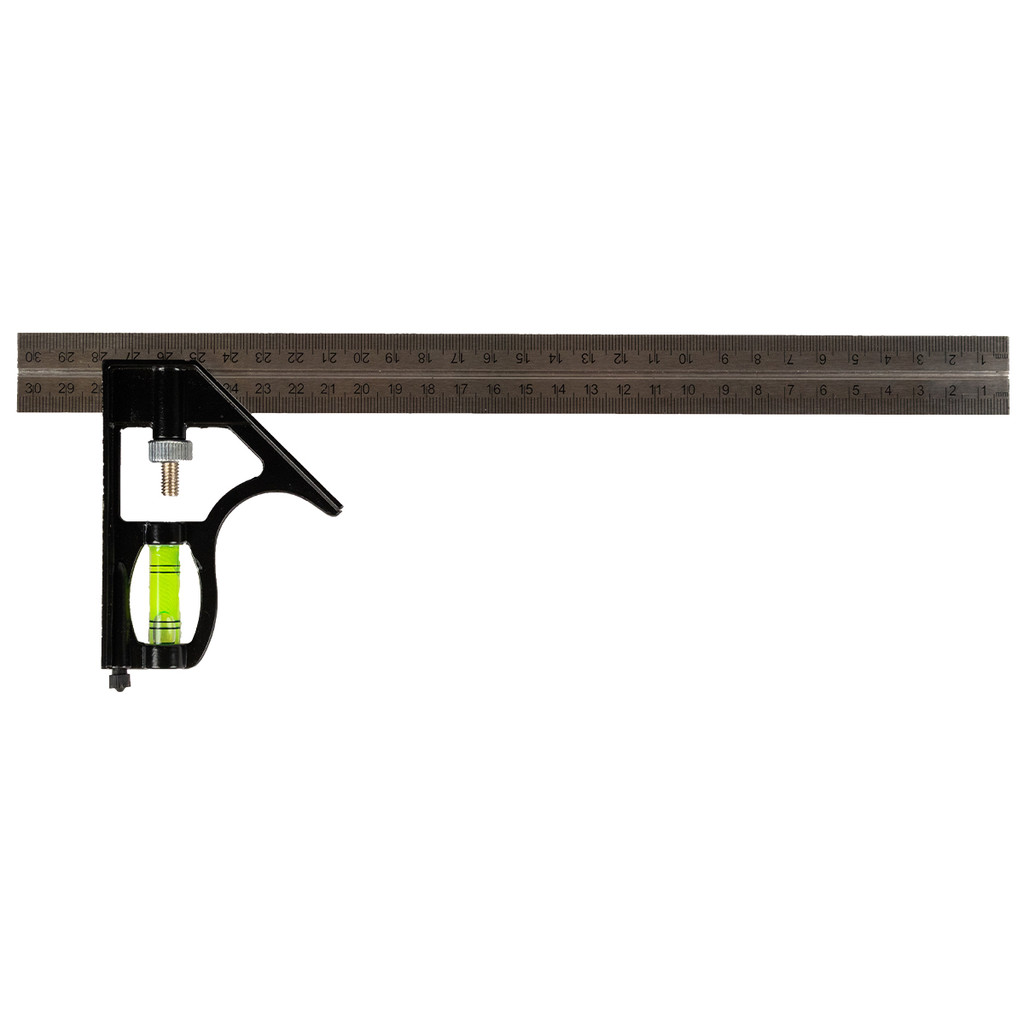 Esquadro Combinado 12pol 300mm Marceneiro Carpinteiro 45/90/120º 12  30 CM Titanium Platina em Oferta na Shopee