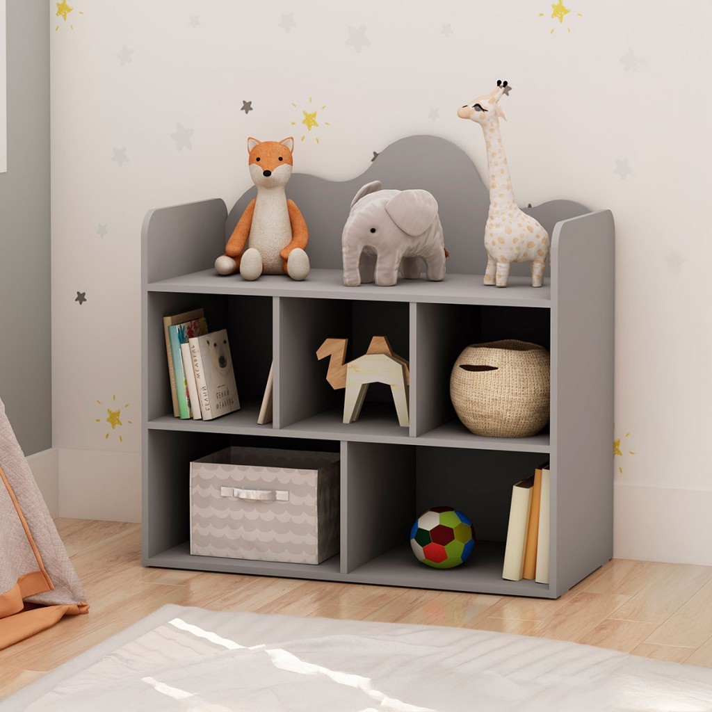 Nicho Organizador Nuvem 5 Nichos Fendi - Genialflex - Home & Living