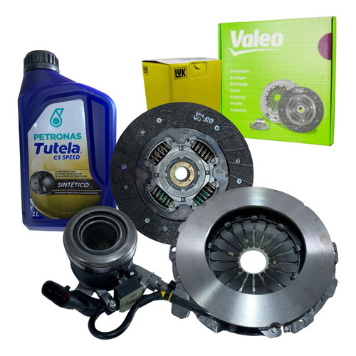 Kit Embreagem Dualogic Valeo+ Atuador Luk+ Óleo Cs Speed Bravo Doblò Idea Línea Palio Weekend Strada