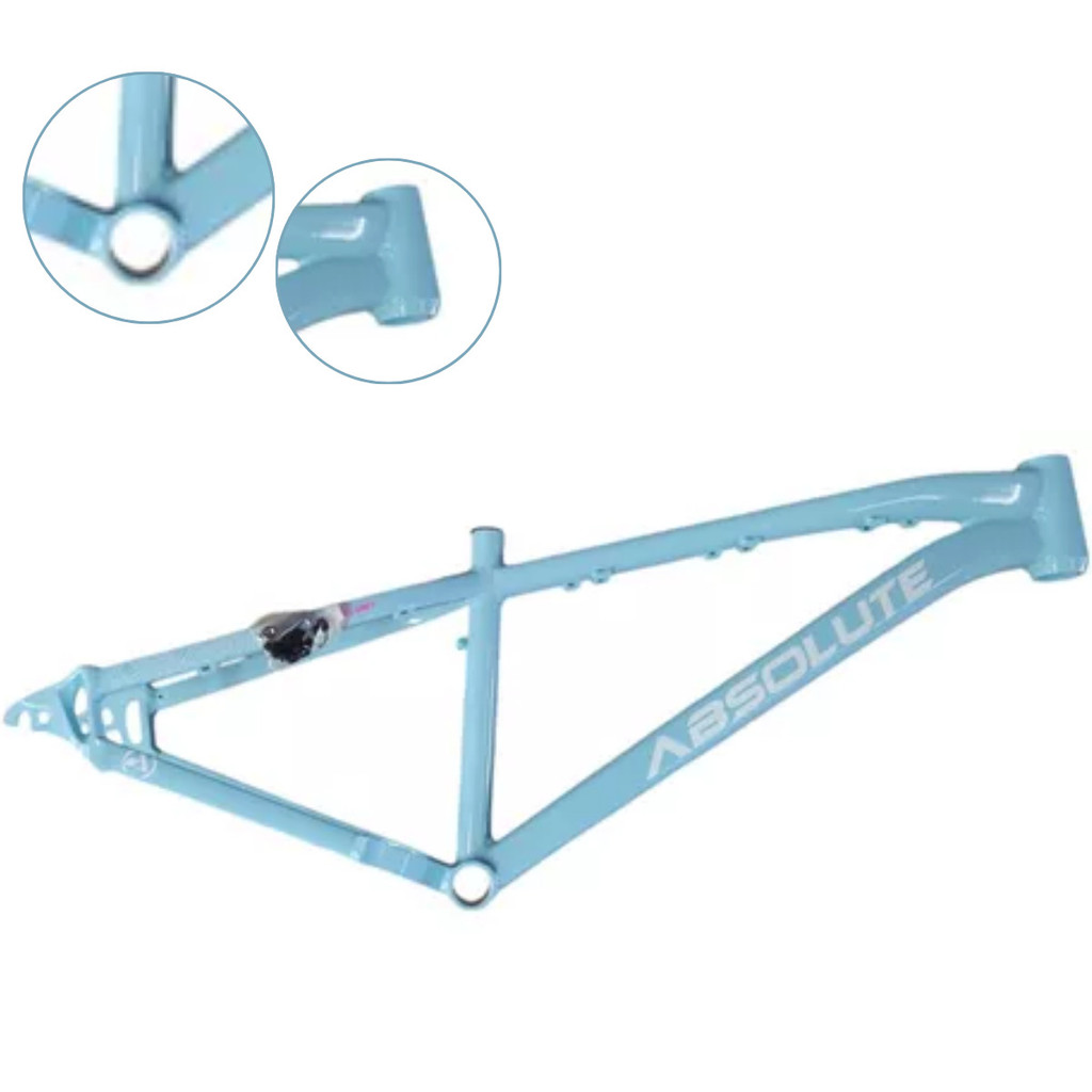 Quadro Bike Aro 26 Absolute Brutus 3 Freeride Downhill Grau