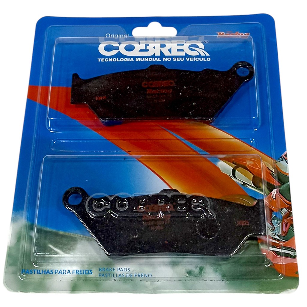 Pastilha Freio Cerâmica Dianteira Xt 660 2004 a 2014 Cb 500 1998 a 2005 Cbr 250R 2011 a 2014