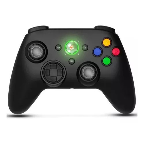 Controle Sem Fio Para Xbox 360 E Computador Recarregável Cor Preto KP-GM034 · foto 2