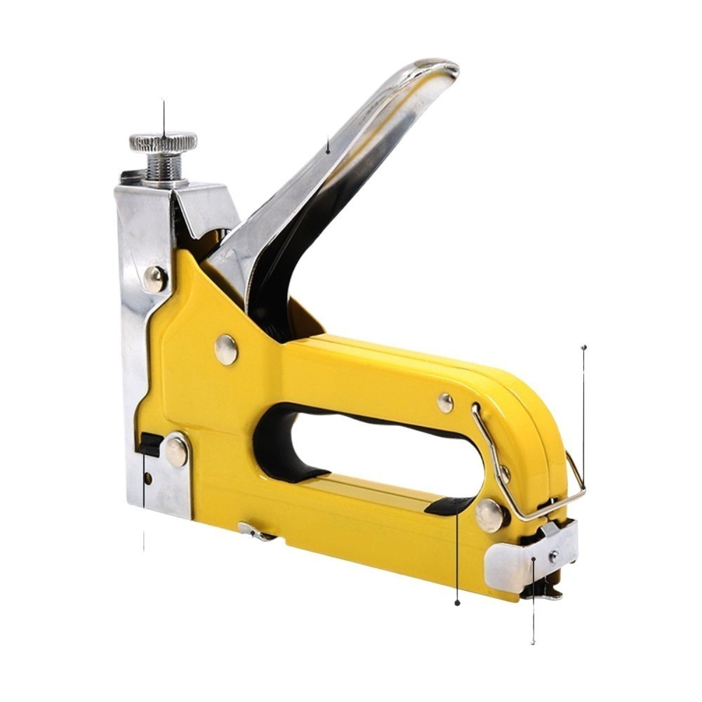 Grampeador Pro 3 em 1 Tapecaria 4-14mm Fertak Ferramentas Profissional
