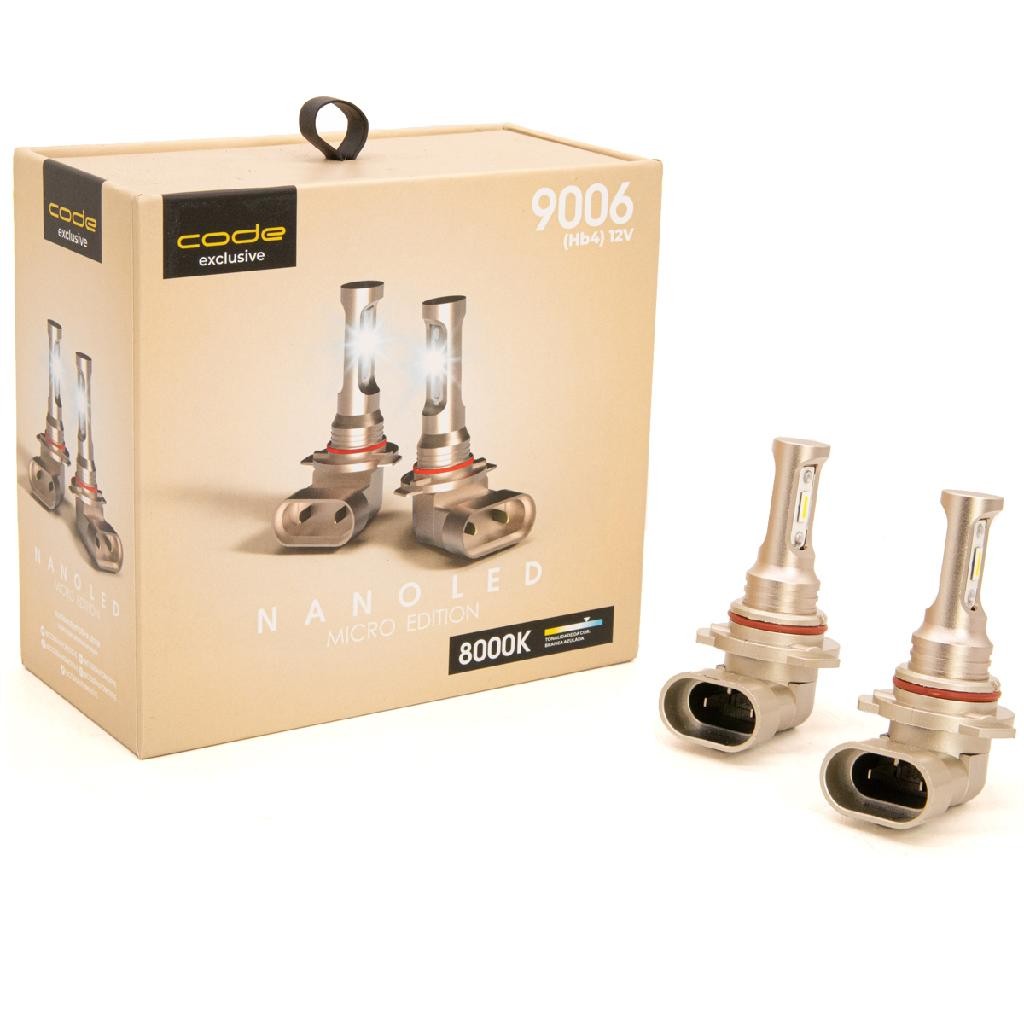 Kit Lampada Nano Led Micro Edition com Tecnologia Chip CSP Flip  12v 3000LM 8000k Encaixe 9006 HB4 em Oferta na Shopee